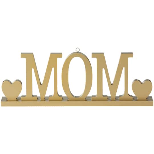 14&#x22; Gold Mother&#x27;s Day Balloon Weight